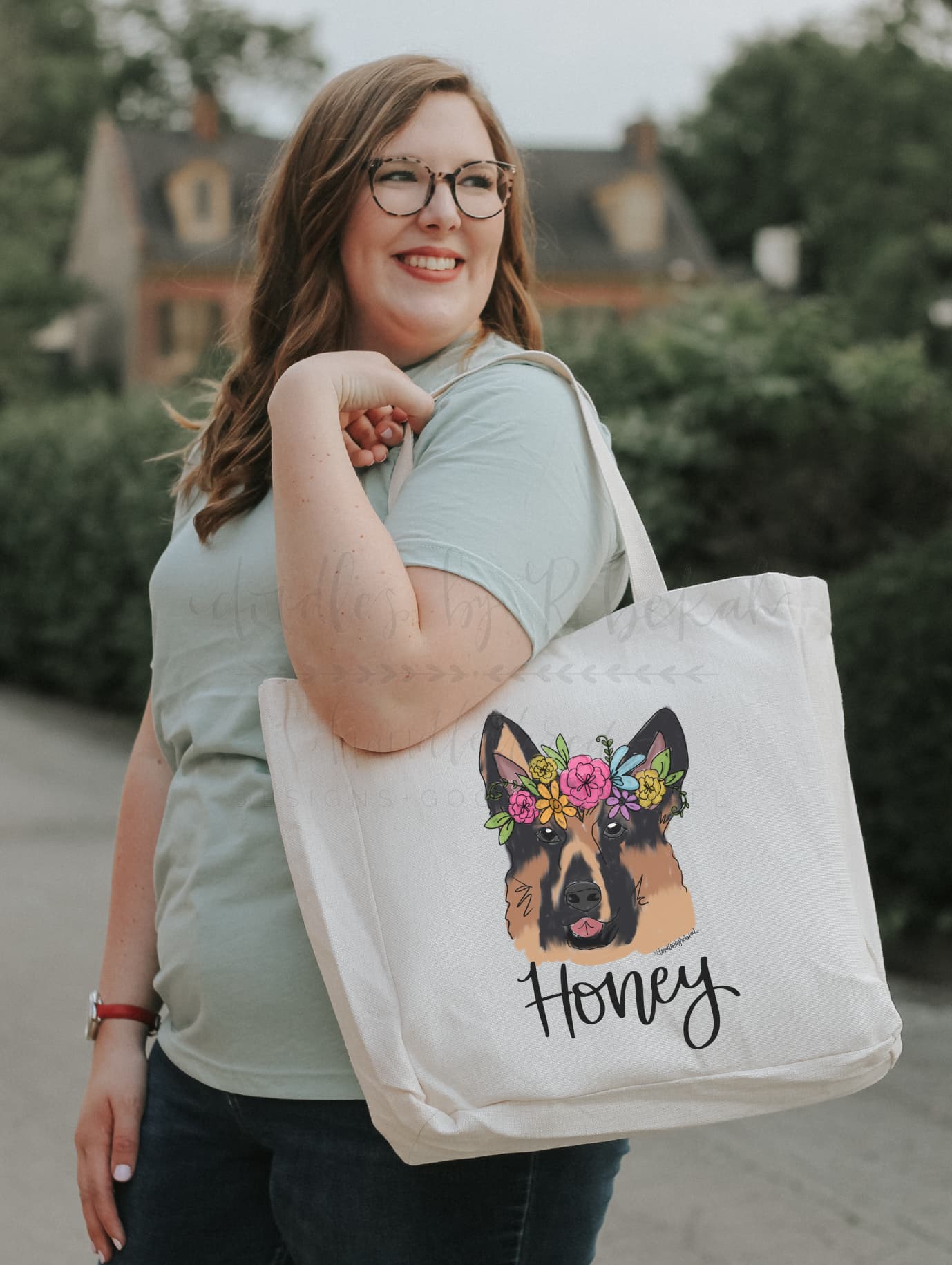 German Shepherd Tote - Tote