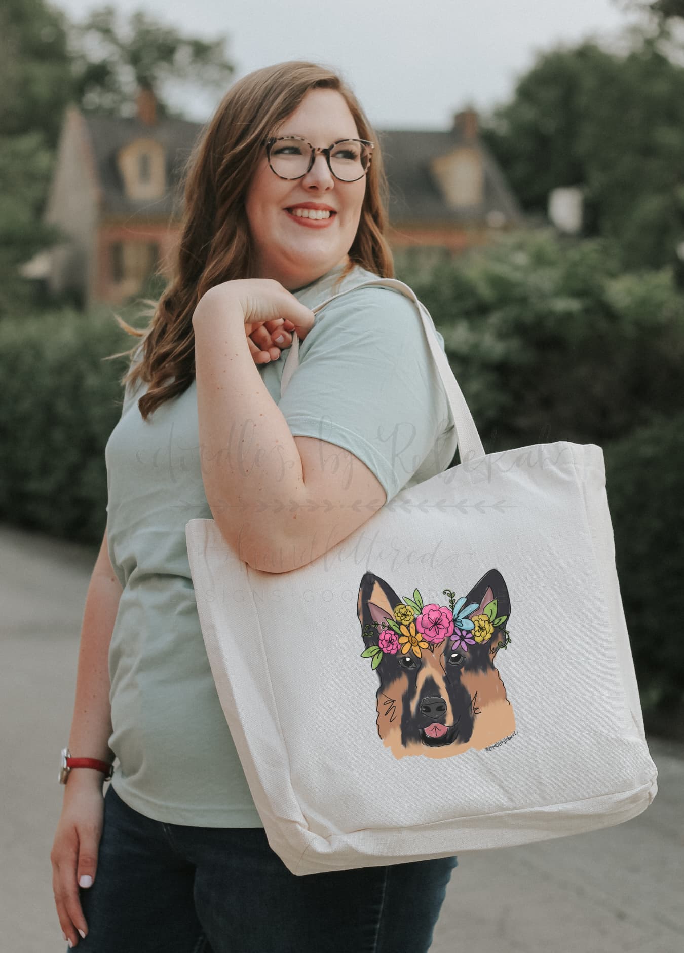 German Shepherd Tote - Tote