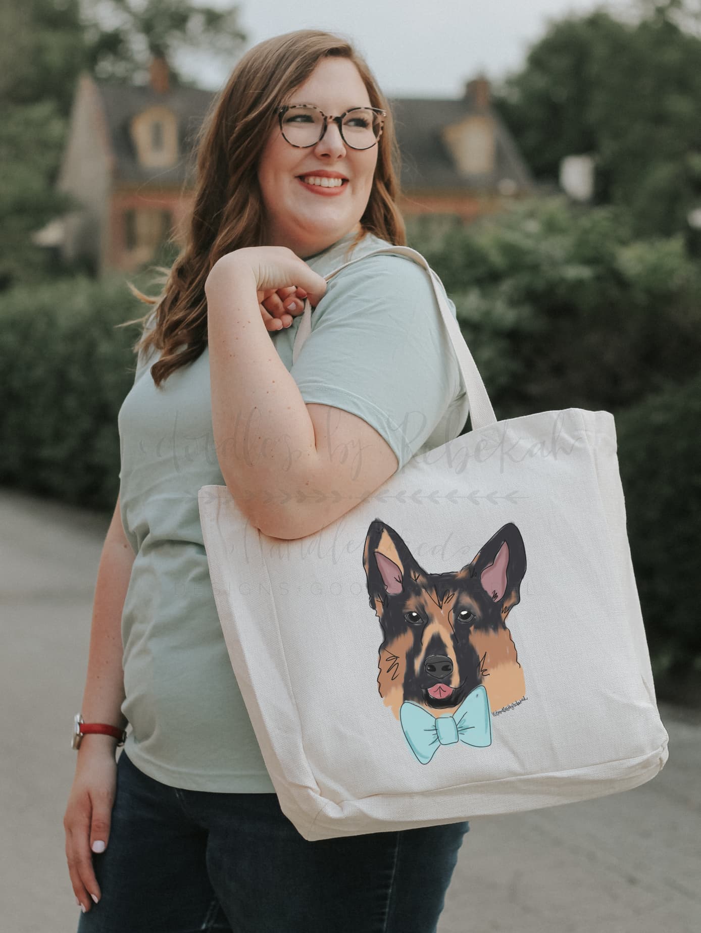 German Shepherd Tote - Tote