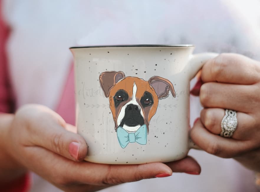 Boxer Mug - Coffee Mug