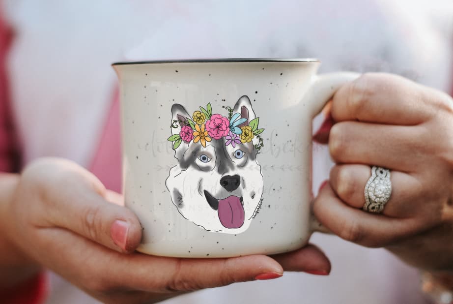 Huskie Mug - Coffee Mug