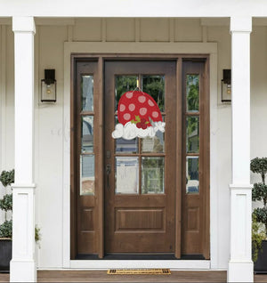 Santa Hat Doorhanger/Topper/Attachment - Door Hanger