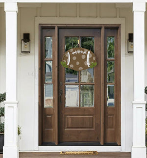 Football Doorhanger/Topper/Attachment - Door Hanger