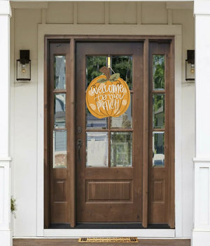 Welcome to Our Patch Doorhanger/Topper/Attachment - Door Hanger