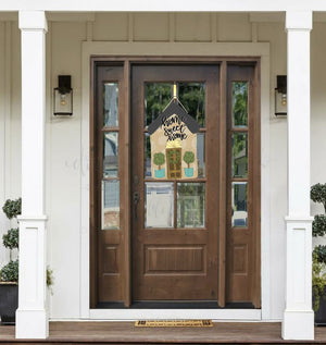Home Sweet Doorhanger/Topper/Attachment - Door Hanger