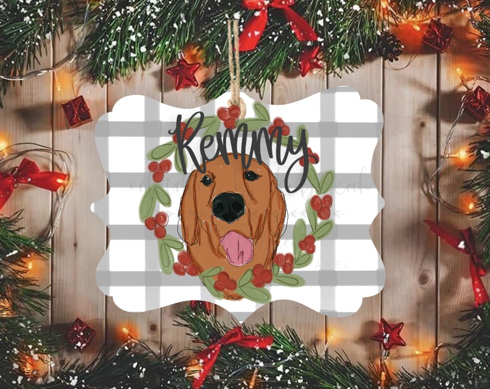 Custom Dog Ornament - Ornaments