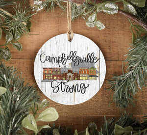 Campbellsville Strong Ornament - Ornaments