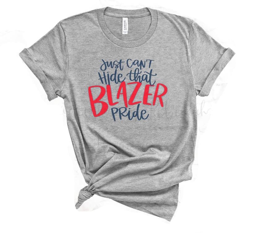 Just Can’t Hide that Blazer Pride - Tees