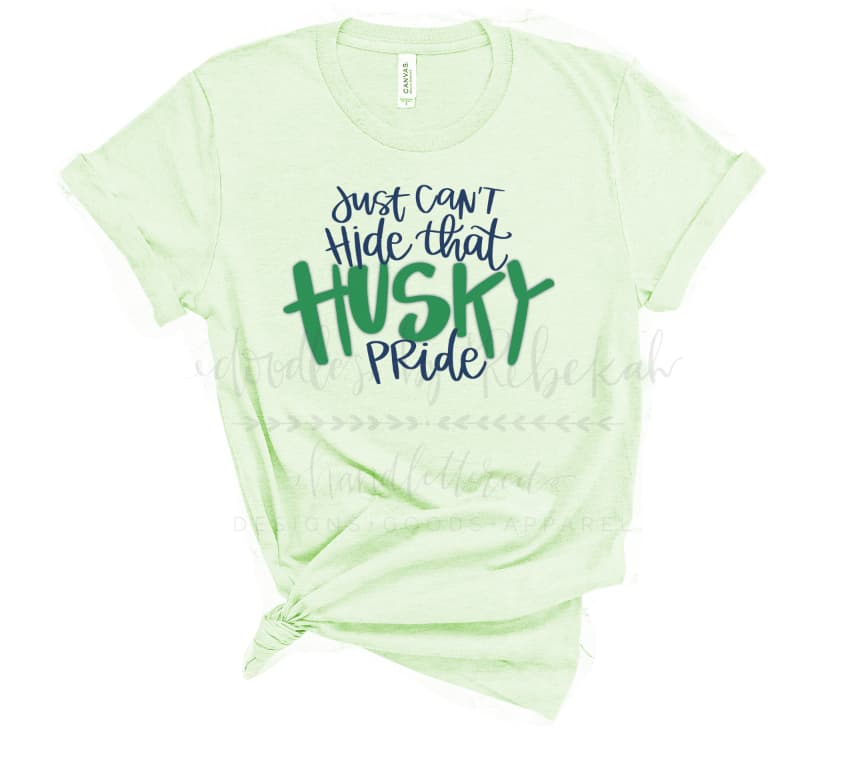 Just can’t hide that Husky Pride - Tees