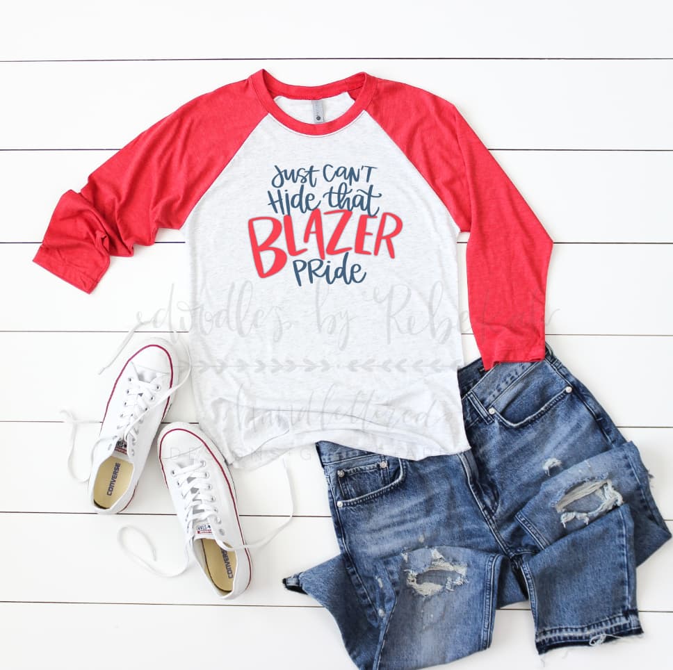 Just Can’t Hide that Blazer Pride - Tees