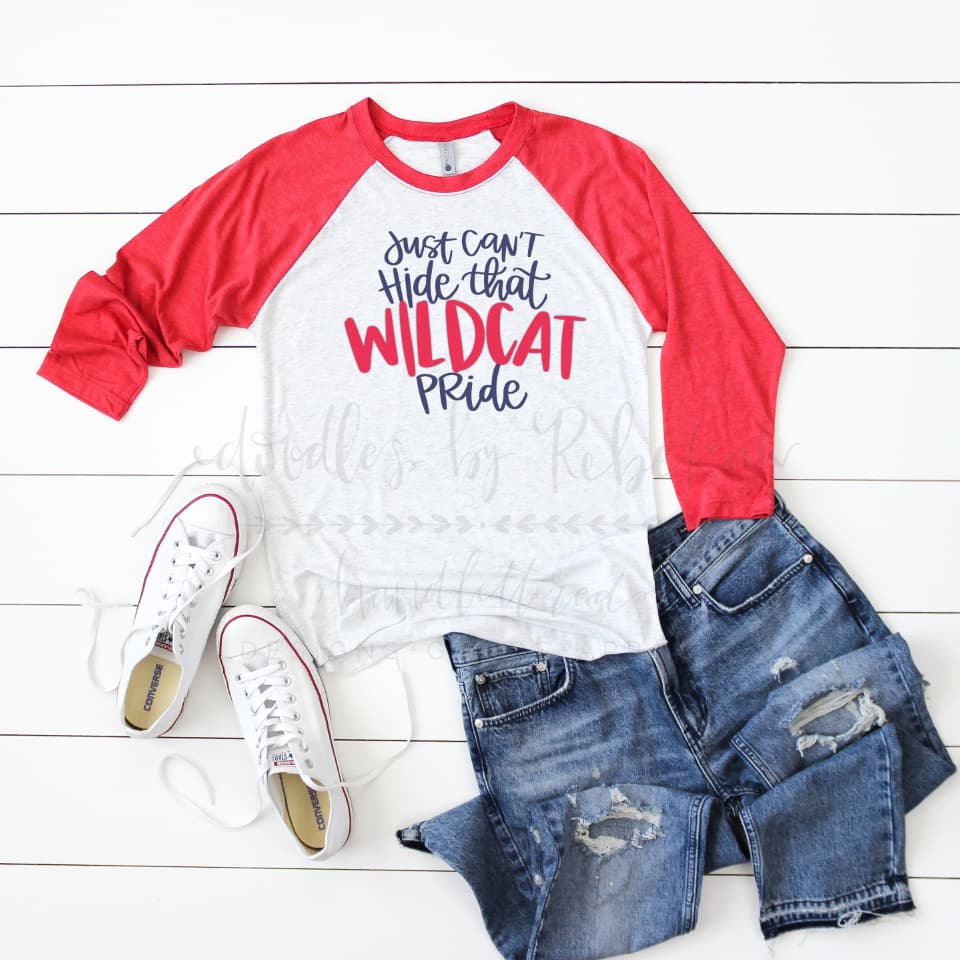 Just Can’t Hide that Wildcat Pride - Tees