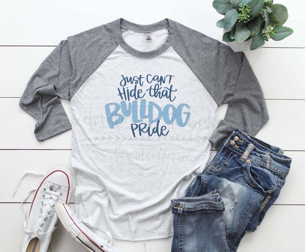 Just Can’t Hide that Bulldog Pride - Tees