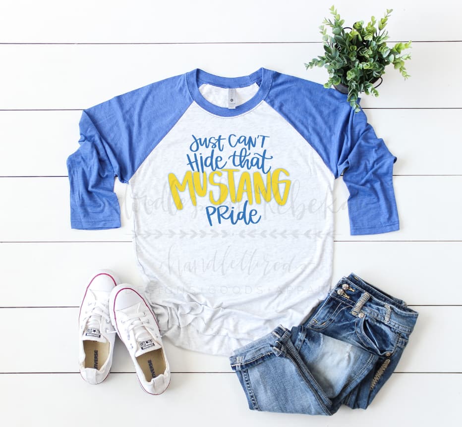 Just Can’t Hide that Mustang Pride - Tees