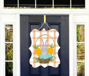 Easter Basket Doorhanger/Topper/Attachment - Door Hanger