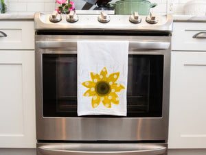Sunflower Tea Towel - Tea Towels