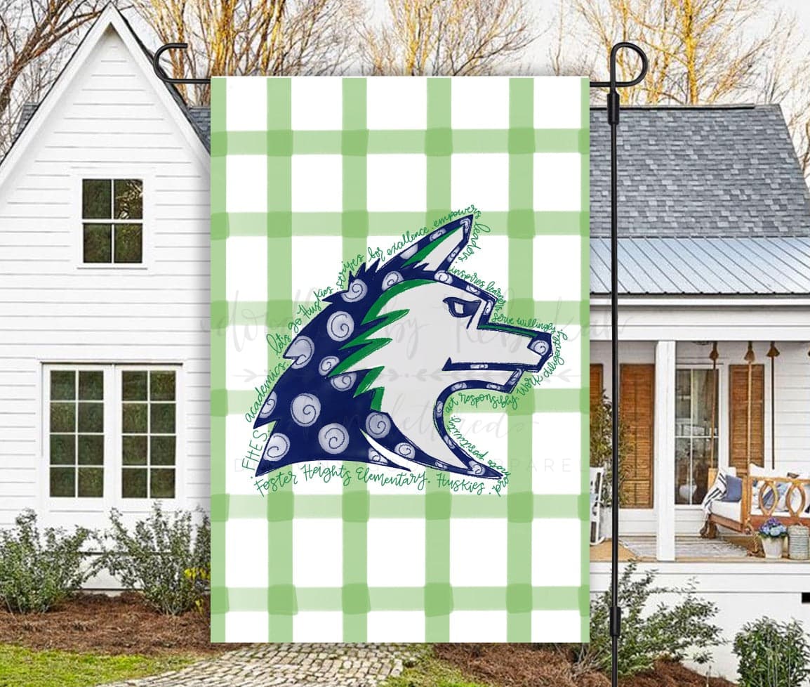 Foster Heights Garden Flag - Garden Flag