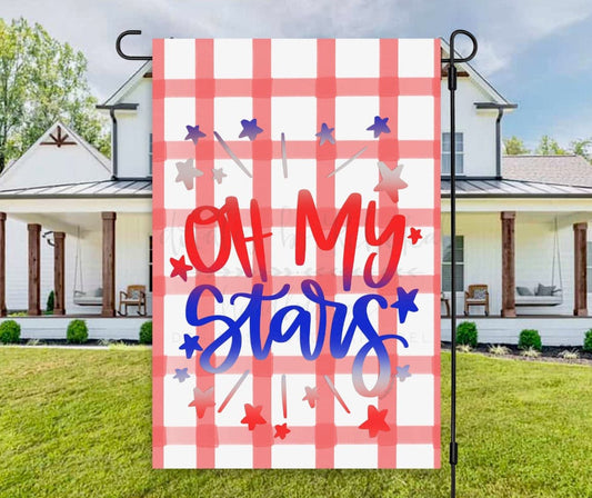 Oh My Stars Garden Flag - Garden Flag