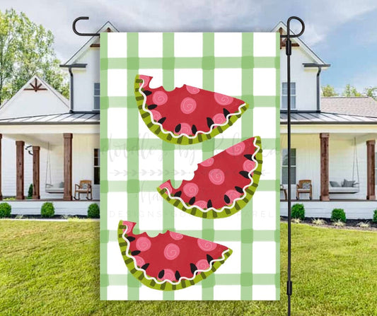 Watermelon Garden Flag - Garden Flag