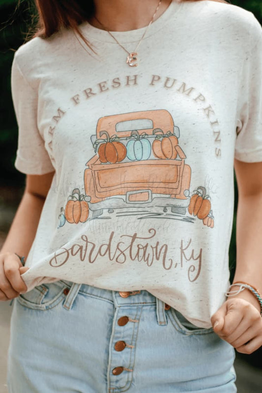 Farm Fresh Pumpkins Oatmeal Tee - Tees