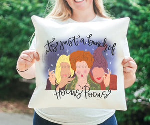 It’s Just A Bunch of Hocus Pocus Square Pillow - Pillow