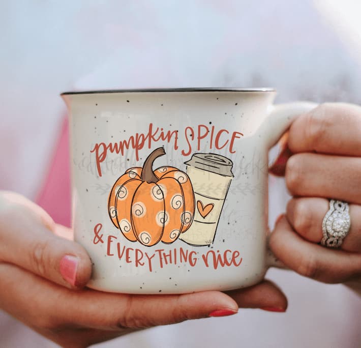 Pumpkin Spice & Everything Nice Coffee Mug - Coffee Mug