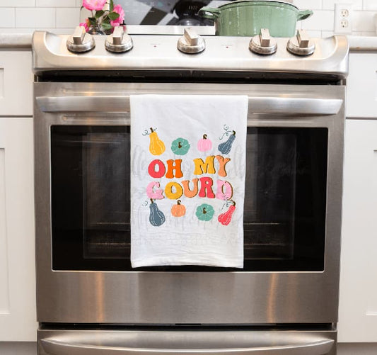 Oh My Gourd Tea Towel - Tea Towels
