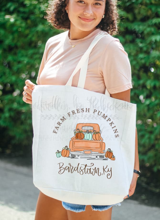 Farm Fresh Pumpkins Tote - Tote