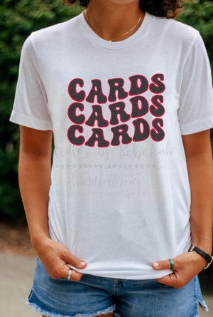 Cards Cards Cards - Tees