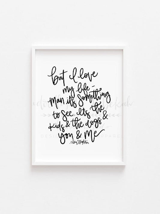 Simple Song 8x10 Print - Print