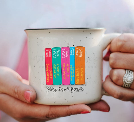 Sarah J. Maas- Sorry...I’m all Booked Mug - Coffee Mug