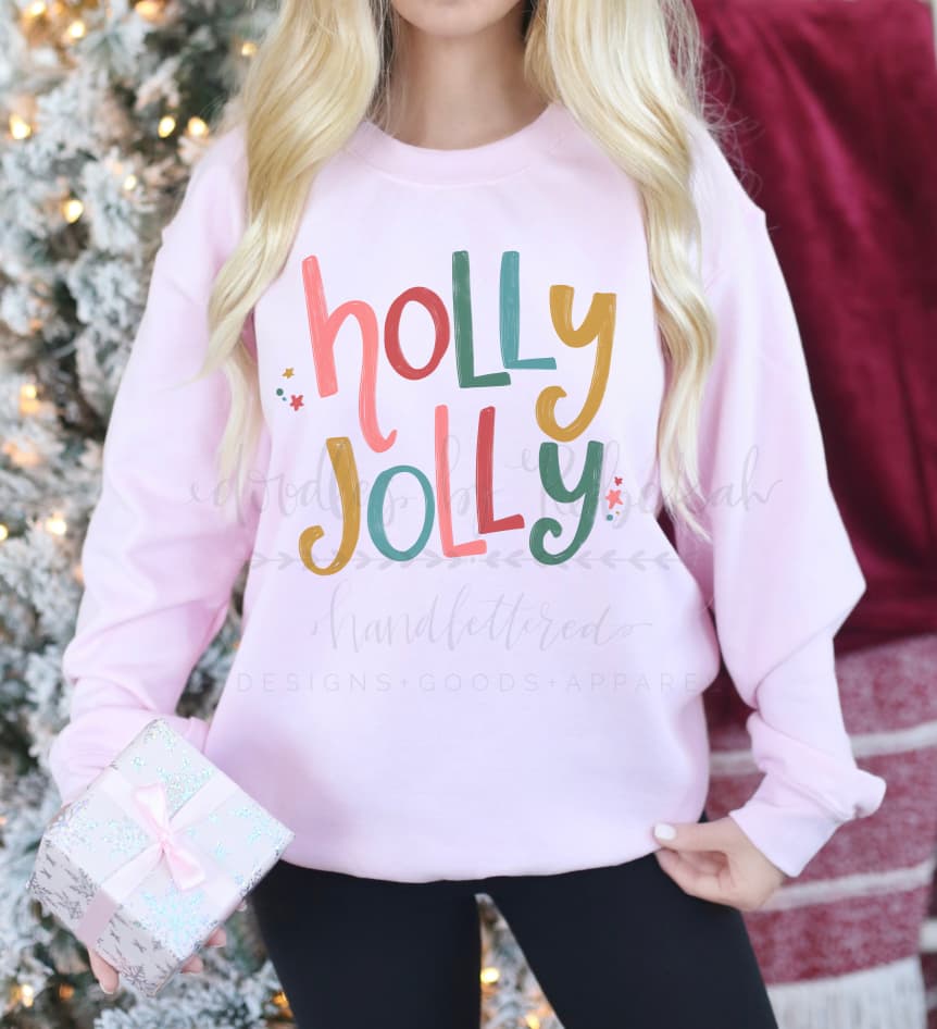 Holly Jolly Sweatshirt - Tees