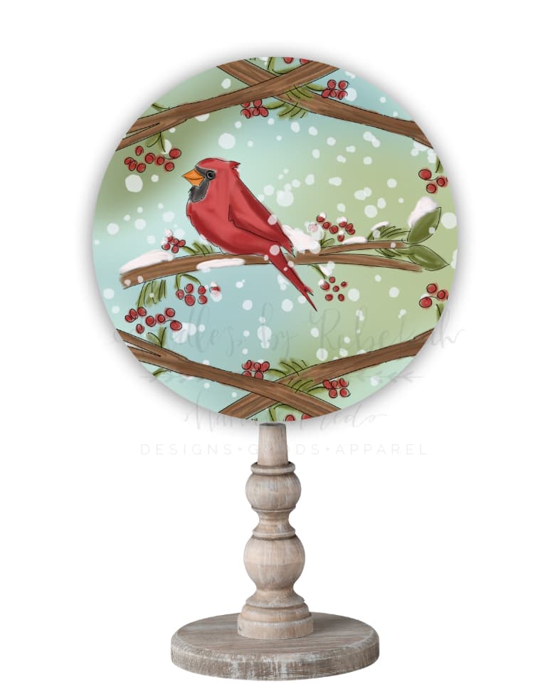 Winter Bird Topper/Attachment - Topper