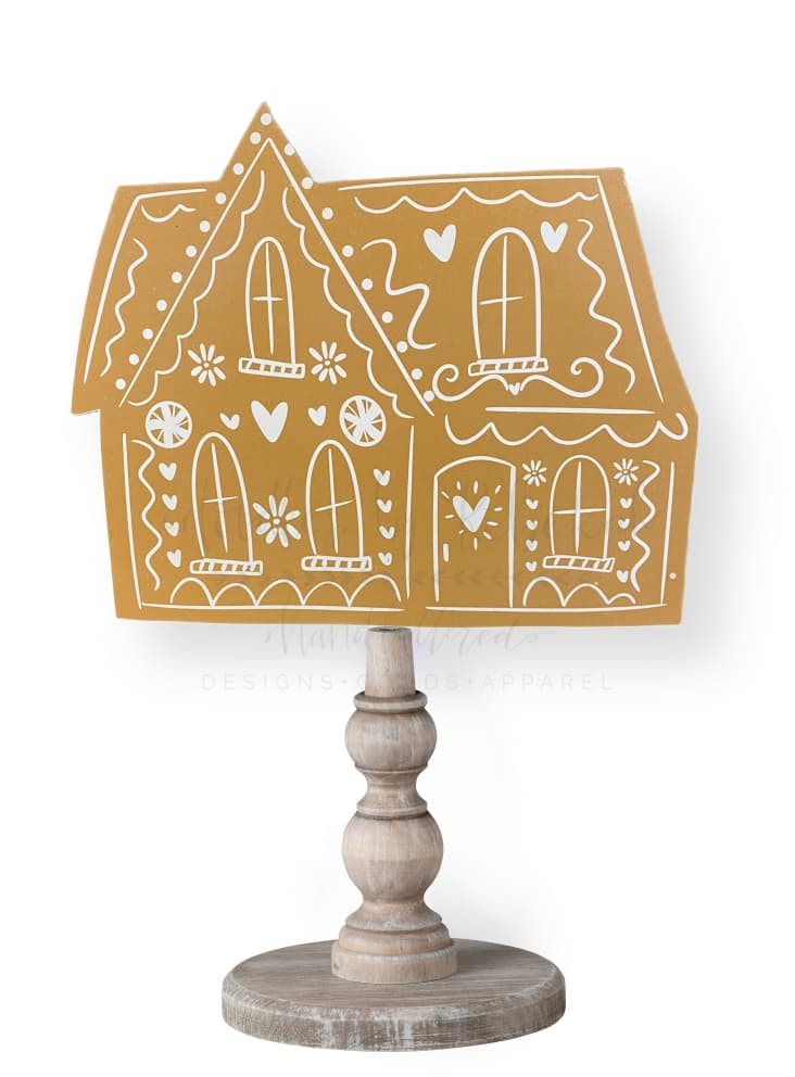 Gingerbread House Topper/Attachment - Topper