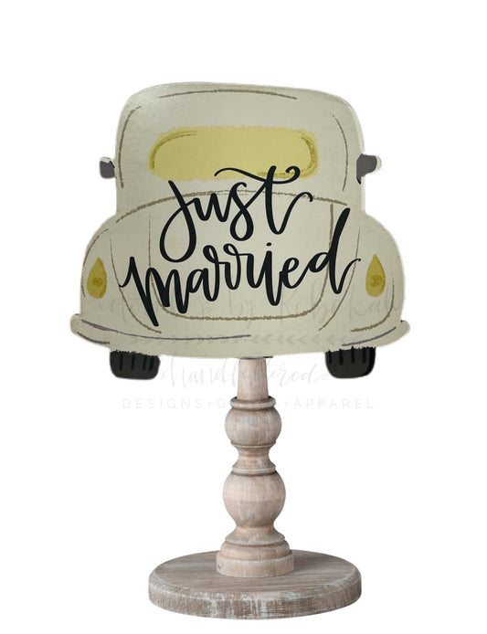 Just Married Topper/Attachment - Topper