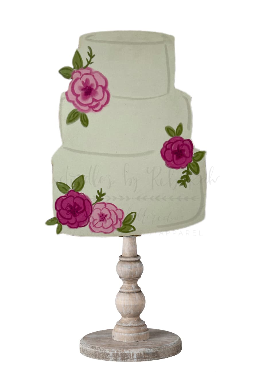 Wedding Cake Topper/Attachment - Topper