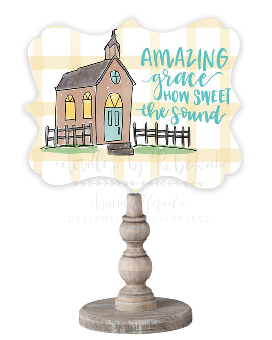 Amazing Grace How Sweet The Sound Topper/Attachment - Topper