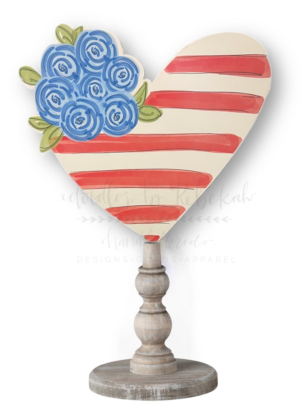 Flowery Flag Topper/Attachment - Topper