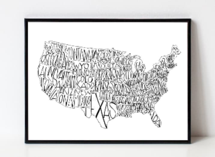 USA 8x10 Print - Print
