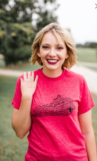 Louisville Kentucky Word Art - Tees