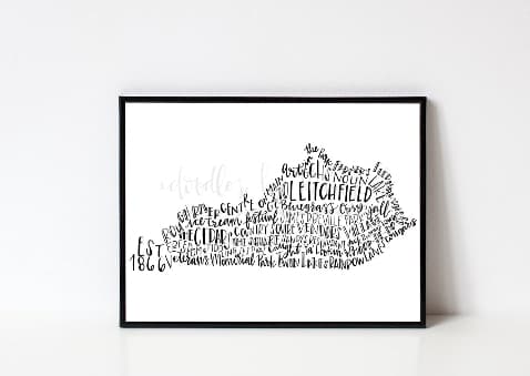 Leitchfield KY 8x10 Print - Print