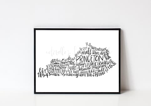 Princeton KY 8x10 Print - Print