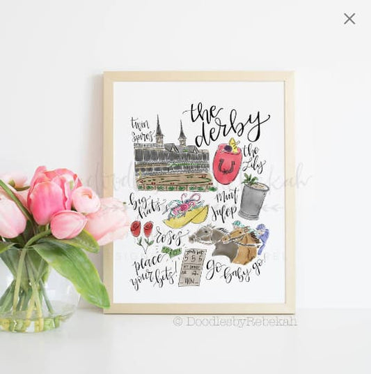 KY Derby Print - Print