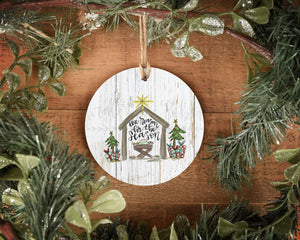 The Reason for the Season (Manger) Ornament - Ornaments