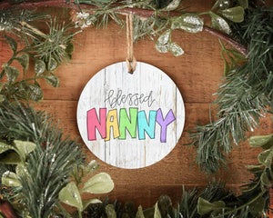 Blessed Nanny Ornament - Ornaments