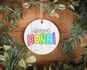 Blessed Nonni Ornament - Ornaments