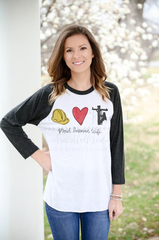 Proud Lineman Wife - Tees