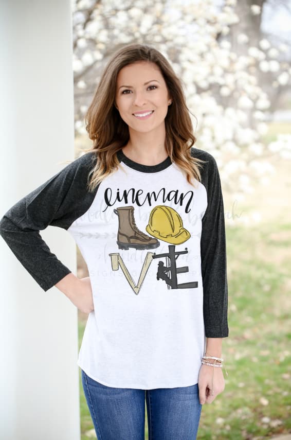 LOVE Lineman - Tees