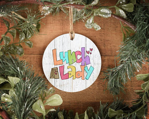 Lunch Lady Ornament - Ornaments