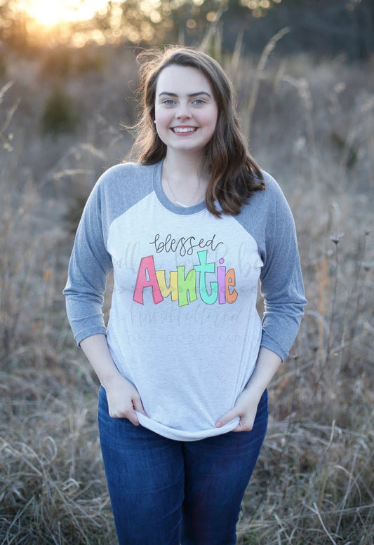 Blessed Auntie - Tees