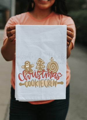 Christmas Cookie Crew Tea Towel - Tea Towels